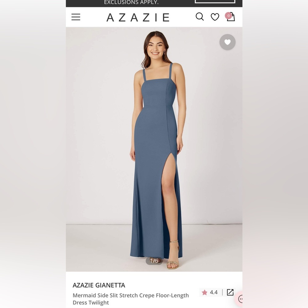 Azazie Gianetta Dress in Twilight